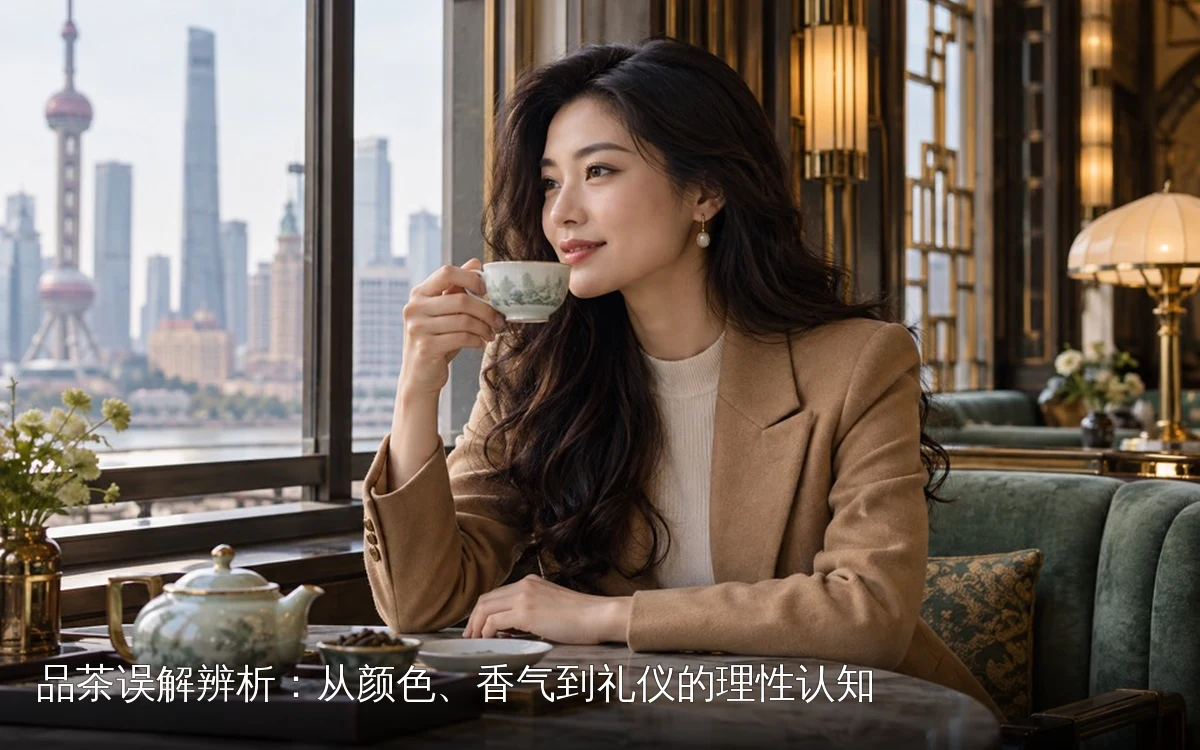 品茶工作室内的茶席空间布置，桌面与座位相对安静